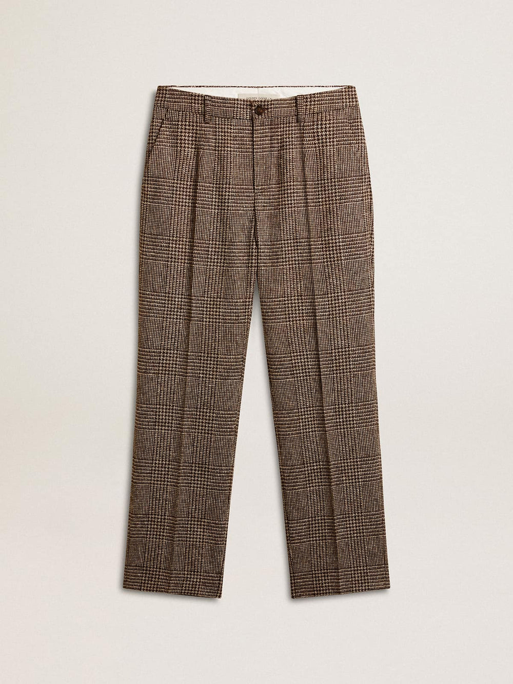 Golden Goose Men's soft houndstooth pants
