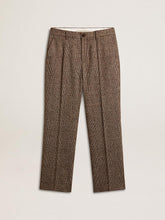 Golden Goose Men's soft houndstooth pants