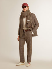 Golden Goose Men's soft houndstooth pants