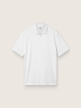 Golden Goose Men's white sports zipped polo shirt