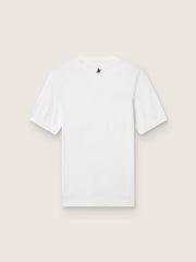 Golden Goose Men's slim-fit white sports T-shirt