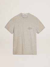 Golden Goose Men's gray T-shirt with black lettering