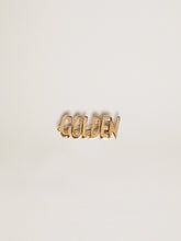 Golden Goose Men's lace lock with clip in old gold color with Golden lettering