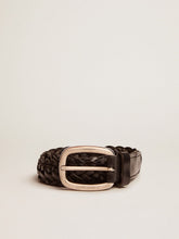 Golden Goose Men's black leather belt | Golden Goose