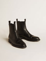 Golden Goose Men’s Chelsea boots in black leather
