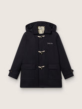 Golden Goose Boys’ dark blue hooded duffle coat