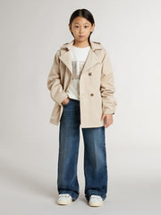Golden Goose Kids’ trench jacket with removable inner gilet