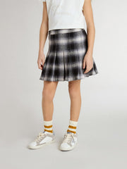 Golden Goose Girls' cotton pleated skirt