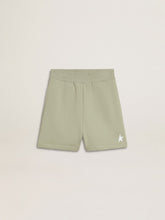 Golden Goose Light green shorts with white star