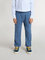Golden Goose Kids’ blue joggers with embroidery