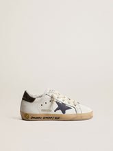 Golden Goose Super-Star Young in nappa with a printed star and black heel tab