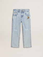 Golden Goose Boys' light denim jeans