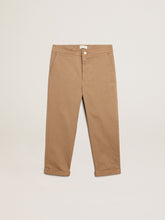 Golden Goose Boys’ chinos in caramel cotton