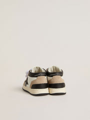 Golden Goose Junior June in nappa with suede inserts and black leather star