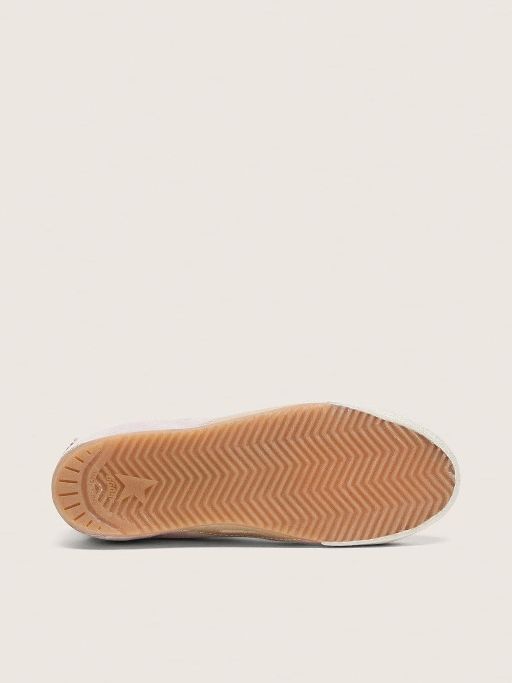 Golden Goose Women's True-Star in pastel pink suede with silver star and heel tab