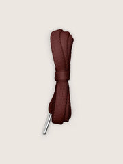 Golden Goose Burgundy LTD laces with embroidered hearts and contrast logo