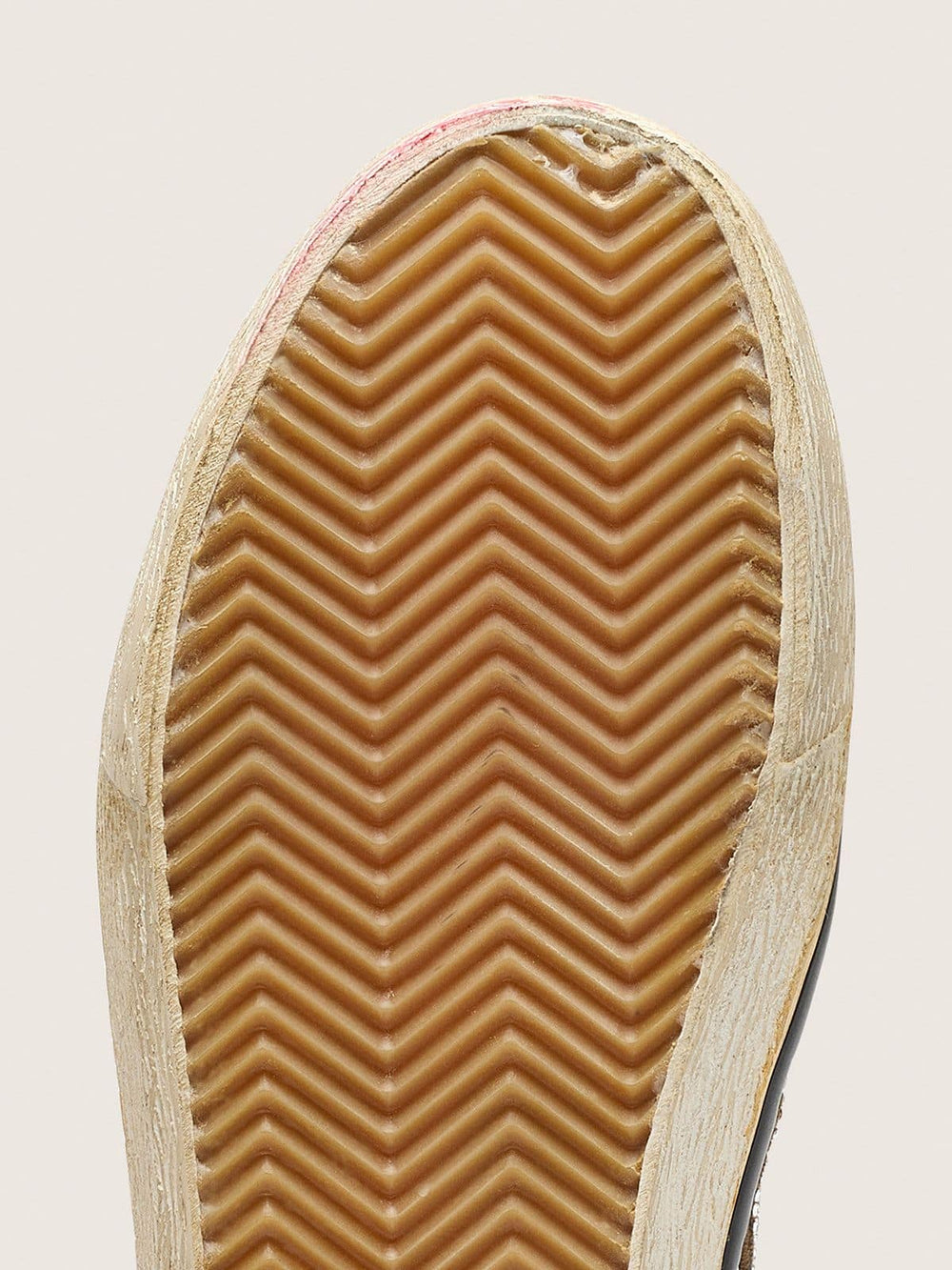 Golden Goose Women's Slide LAB sneakers in tobacco-colored suede with crystals and tobacco-colored suede star