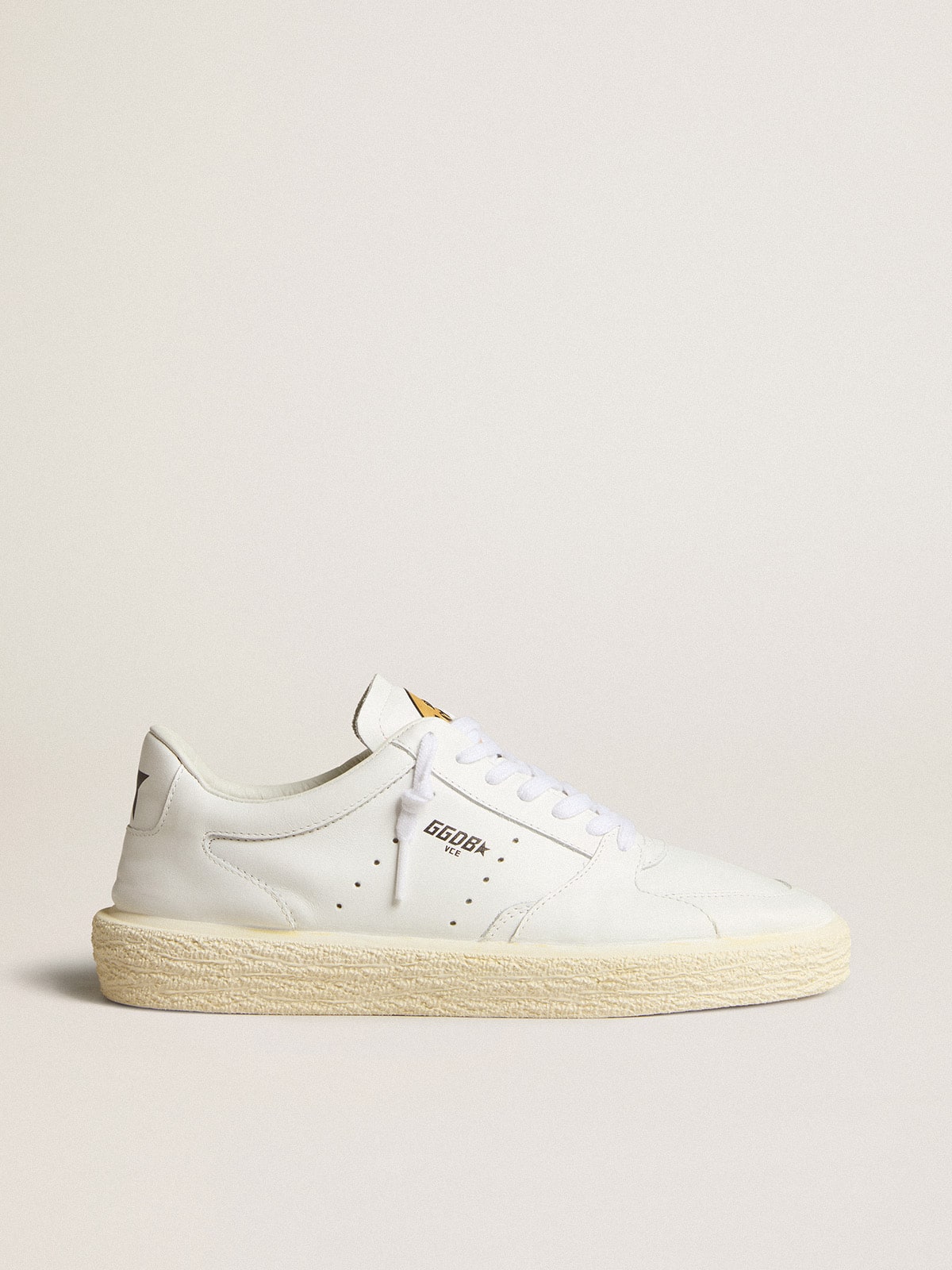 Golden Goose Women's Tenth Star in white leather