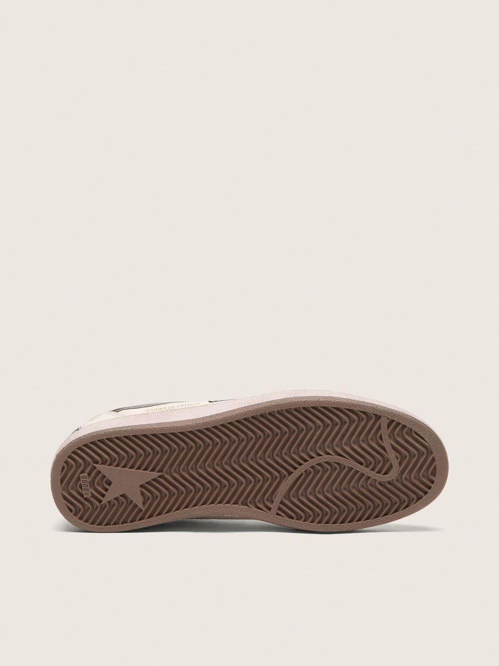 Golden Goose Women's Ball Star LTD in nappa leather with metallic bio-based star and inserts