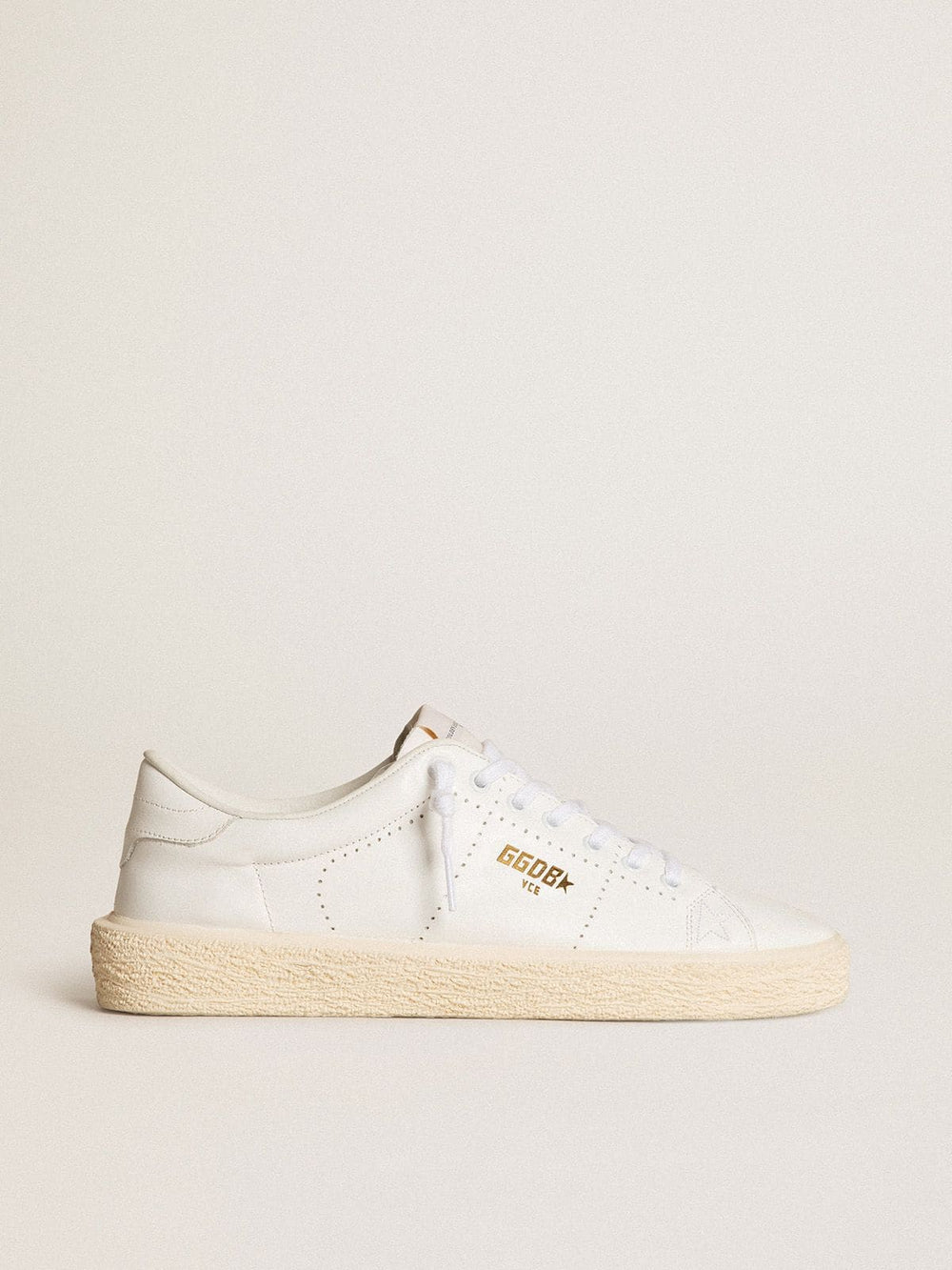 Golden Goose Women’s Tennis in white leather