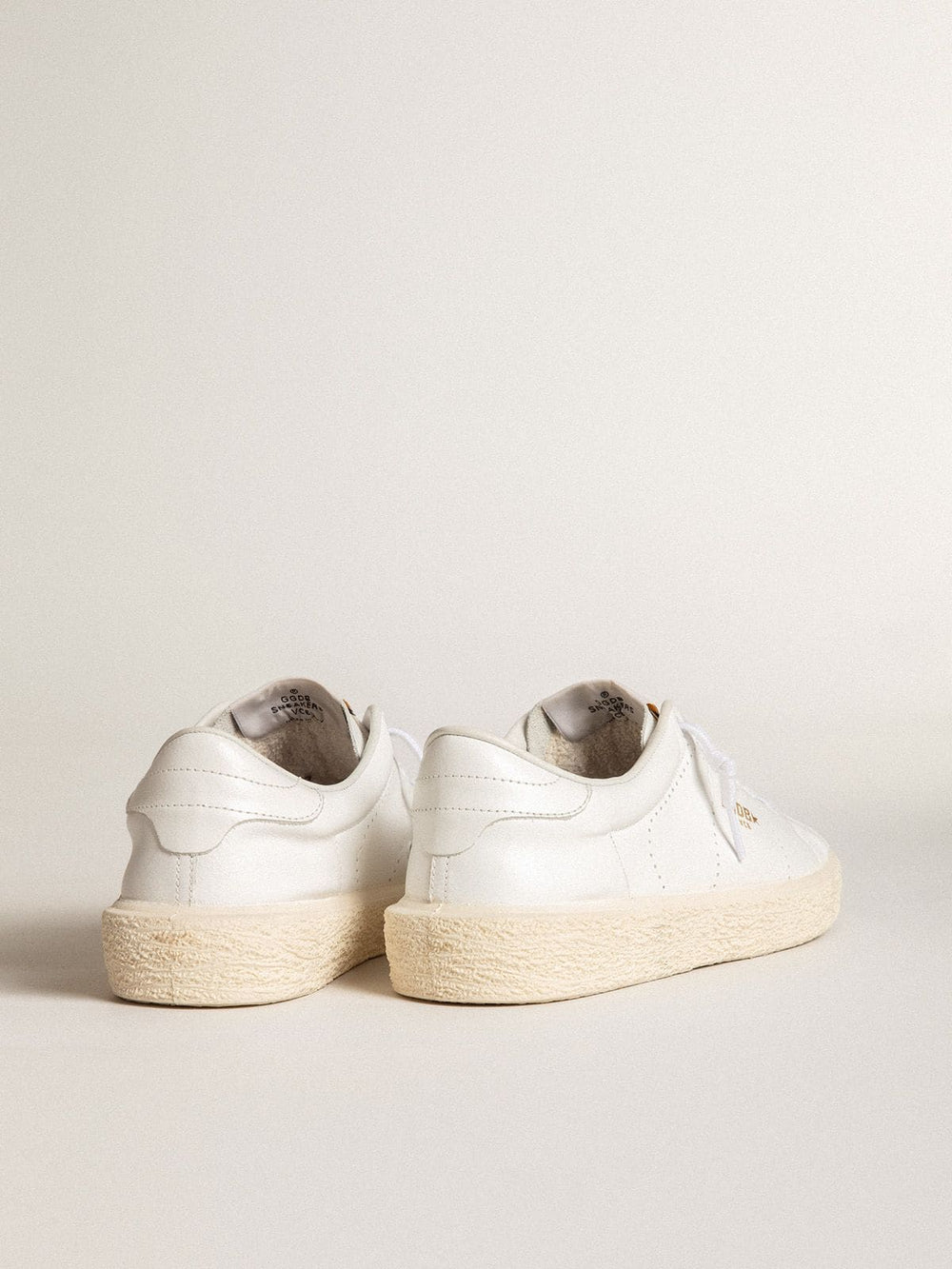 Golden Goose Women’s Tennis in white leather