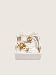 Golden Goose Skins cream herringbone laces embellished with charms