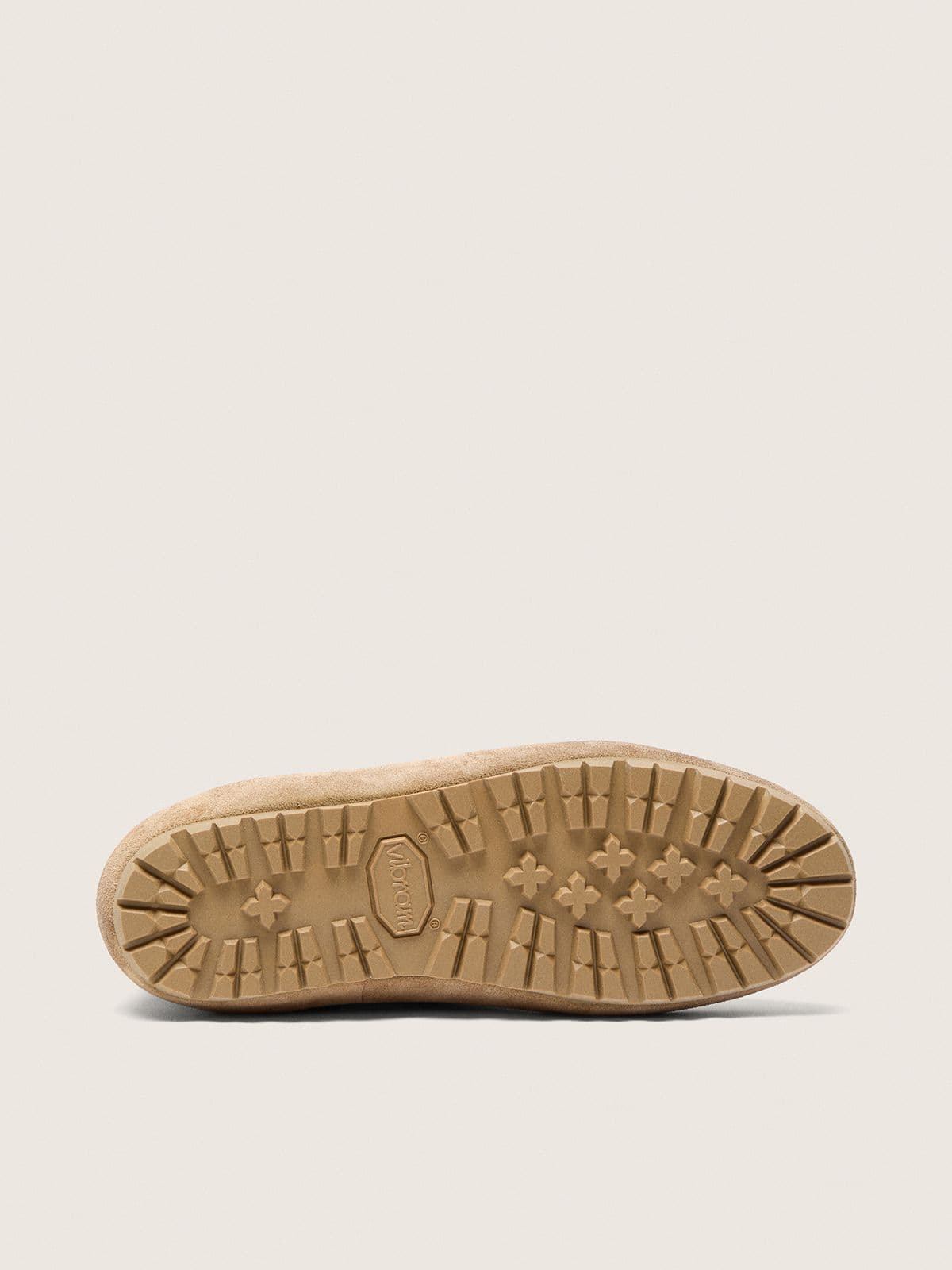 Golden Goose Women's Mid Star Ski in caramel suede with nubuck star and suede heel tab