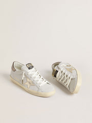 Golden Goose Super-Star with crackle leather star and metallic foiled leather heel tab