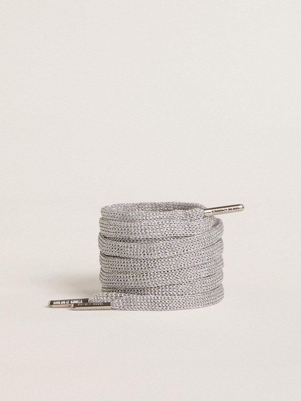 Golden Goose Silver lurex laces