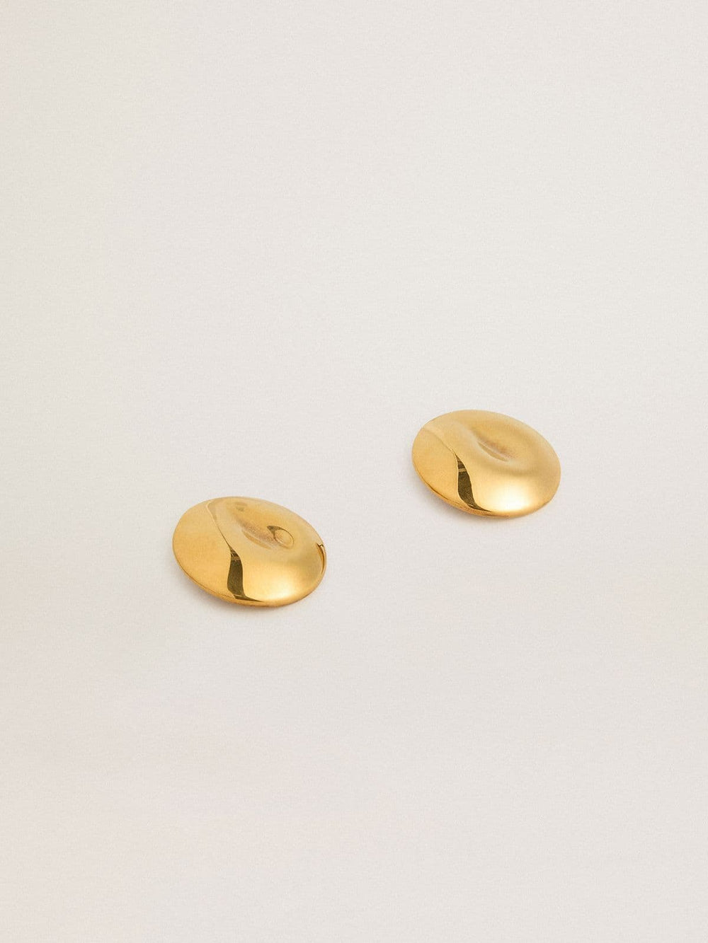 Golden Goose Gold circular earrings