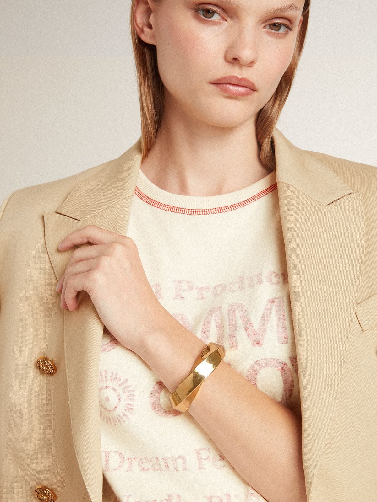 Golden Goose Gold bangle