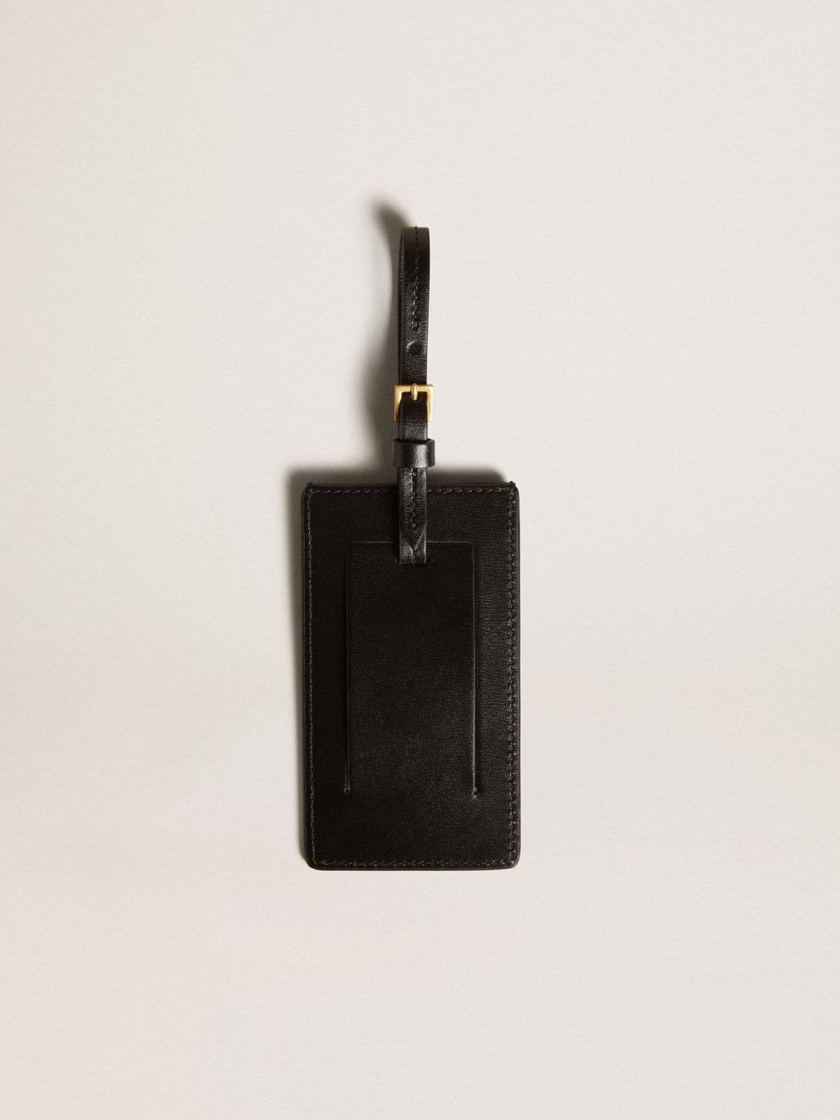 Golden Goose Black luggage tag