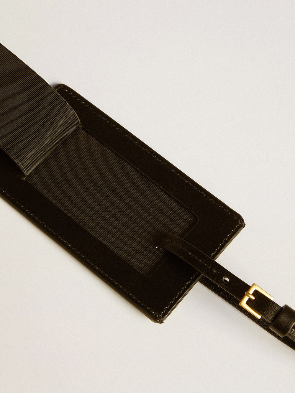 Golden Goose Black luggage tag