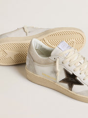 Golden Goose Women's Ball Star with metallic leather star and glossy leather heel tab
