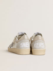 Golden Goose Women's Ball Star with metallic leather star and glossy leather heel tab