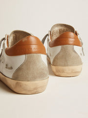 Golden Goose Women’s Super-Star sneakers with suede star and brown heel tab