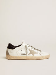 Golden Goose Women's Super-Star with black heel tab and metal stud lettering