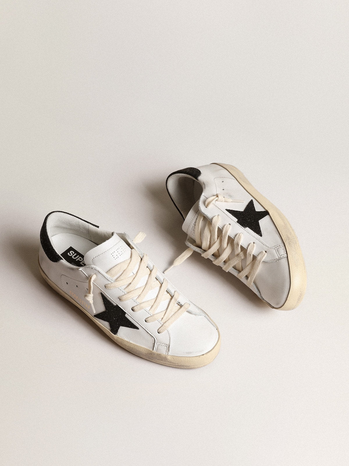 Golden Goose Sneaker black Swarovski crystals Super-Star LTD for women | Golden Goose