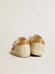 Golden Goose Women’s Super-Star with leather star and crocodile-print leather heel tab