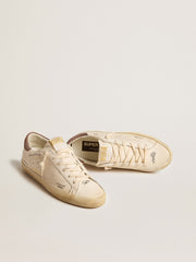 Golden Goose Women's Super-Star in nappa leather with perforated star and suede heel tab