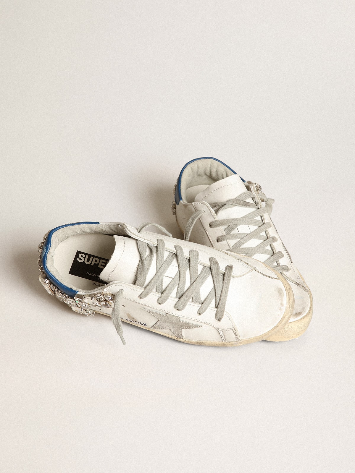 Golden Goose Women's Rhinestones Sneaker Super-Star | Golden Goose