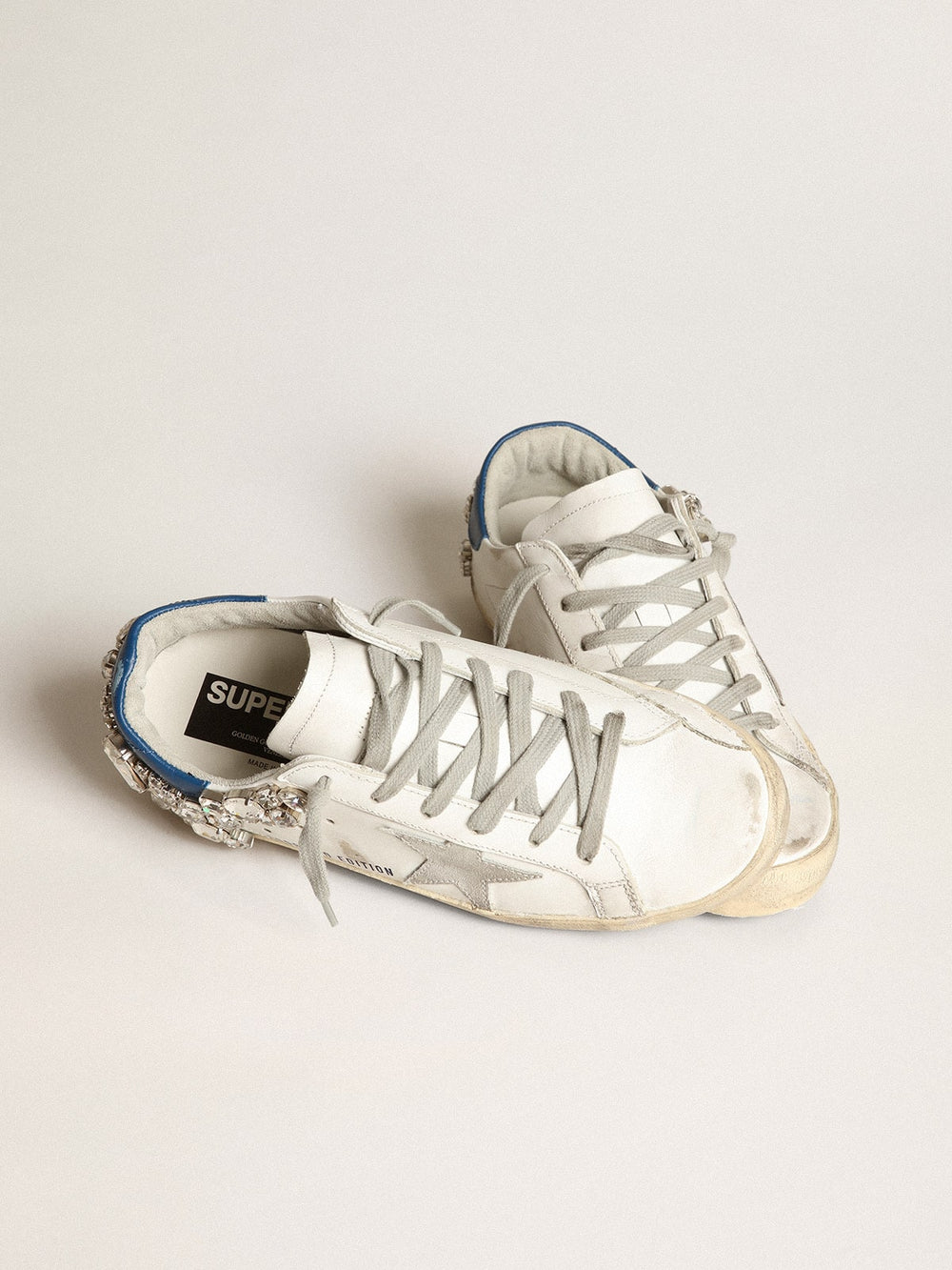 Golden Goose Women's Rhinestones Sneaker Super-Star | Golden Goose