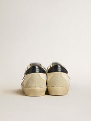 Golden Goose Hi Star in nappa with Swarovski crystal star and dark blue leather heel tab