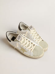 Golden Goose Hi Star with Swarovski crystal star and black heel tab