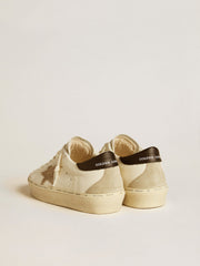 Golden Goose Hi Star  with Swarovski crystal star and black leather heel tab
