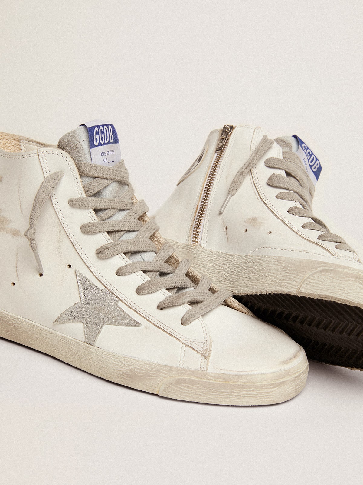 Golden Goose Women's Francy leather with suede star