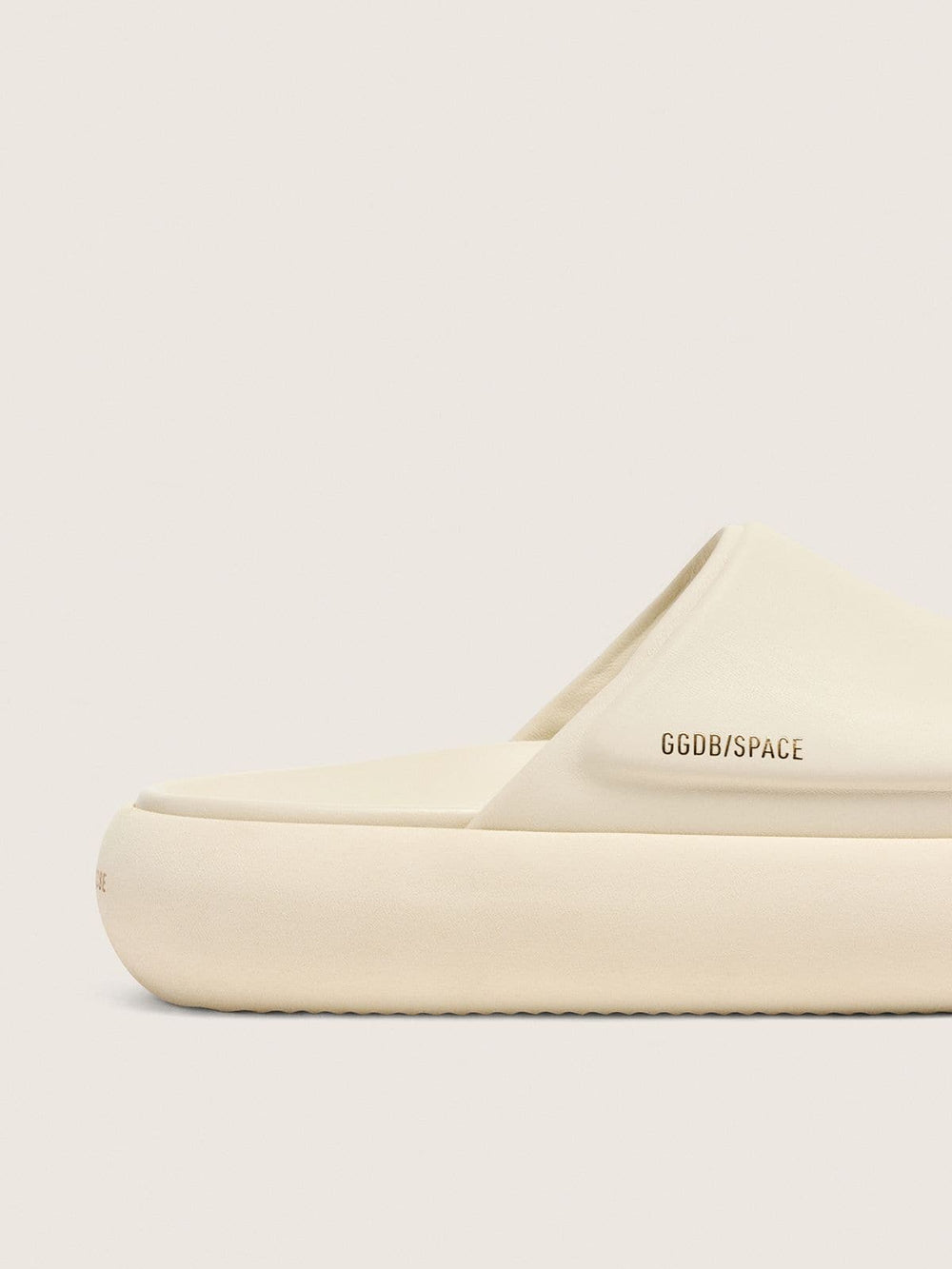 Golden Goose Women's Space-Star slip-ons in white leather
