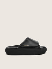 Golden Goose Women's Space-Star slip-ons in black leather