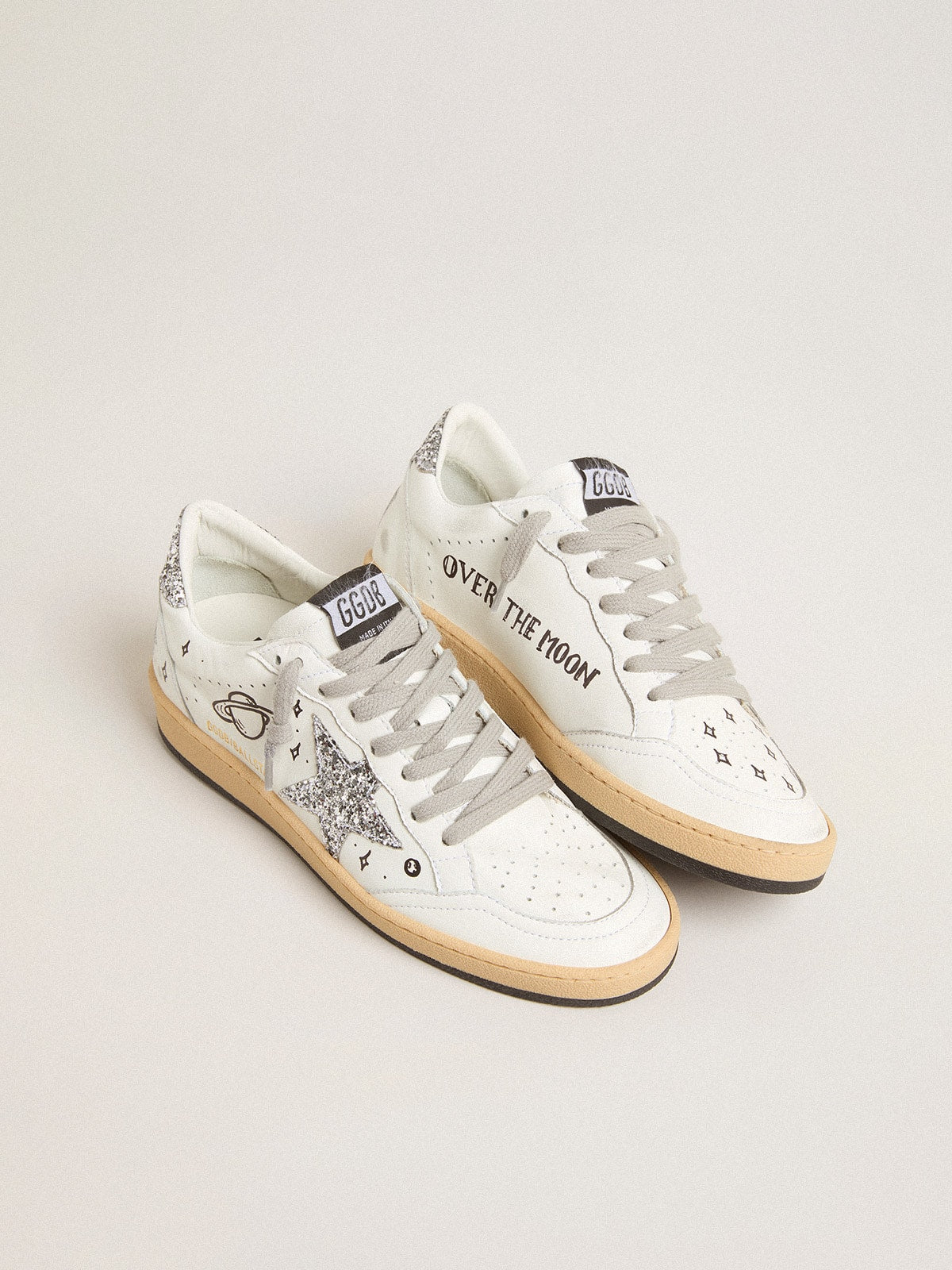 Golden Goose Custom Bridal Sneakers: Ball Star Wishes Golden Goose