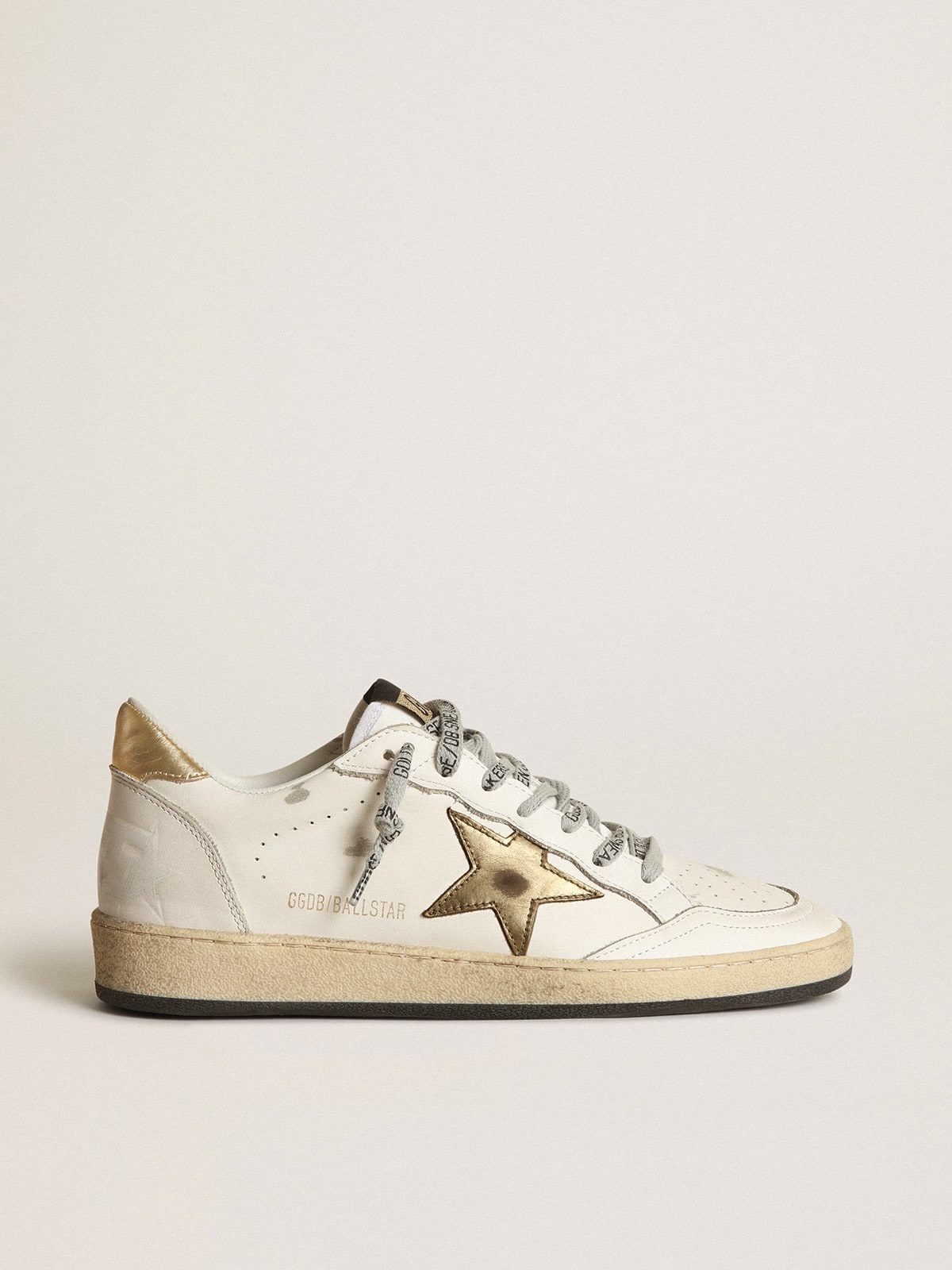 Golden Goose Women's Ball Star with gold star and heel tab
